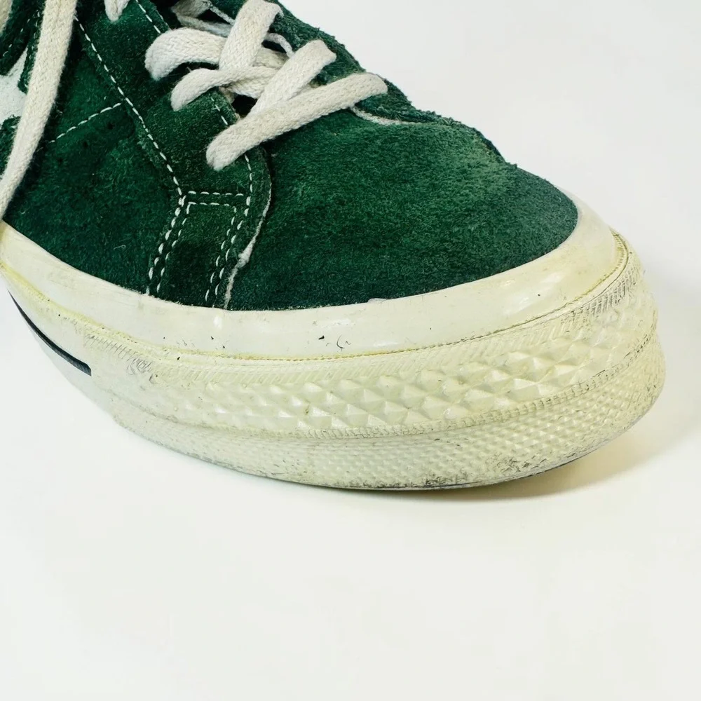 Converse One Star Mid Shadow Fir Green Suede Sneakers Men's 9.5 157700C